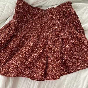 Madewell size Small pull on shorts with smocked hip